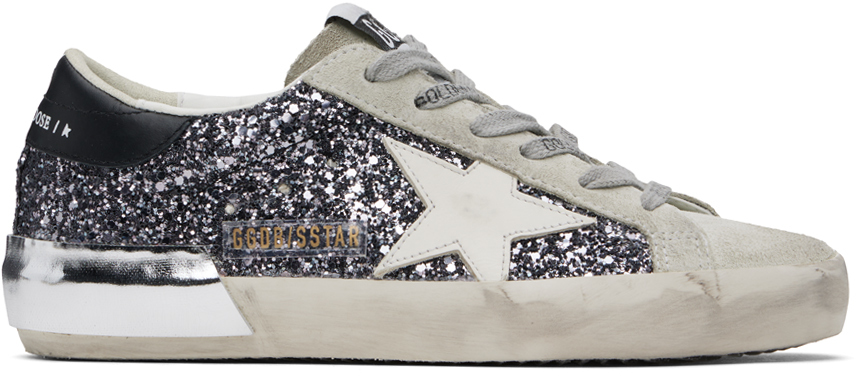 Golden Goose: Gray Super-Star Sneakers | SSENSE