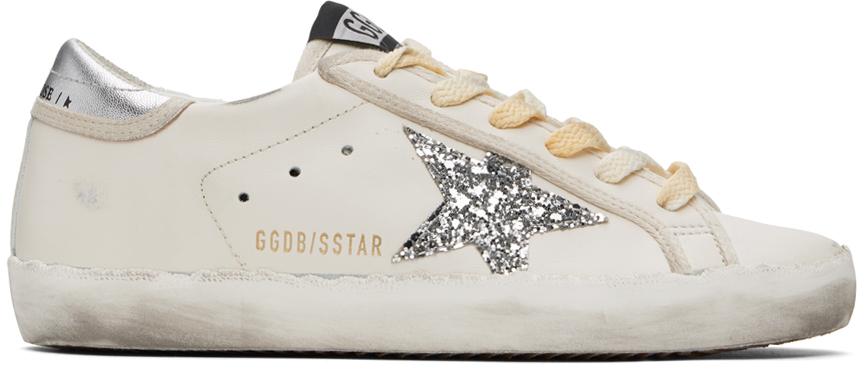 Golden Goose: White Super-Star Sneakers | SSENSE