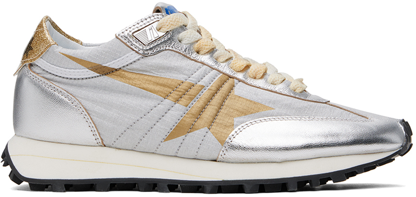 Silver & Gold Marathon Sneakers