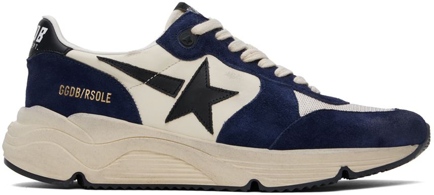 Navy & Off-White Dad-Star Sneakers