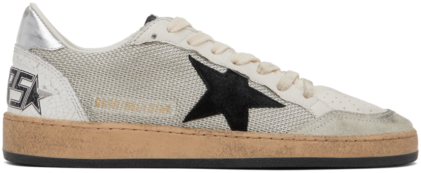 Gray Ball Star Sneakers
