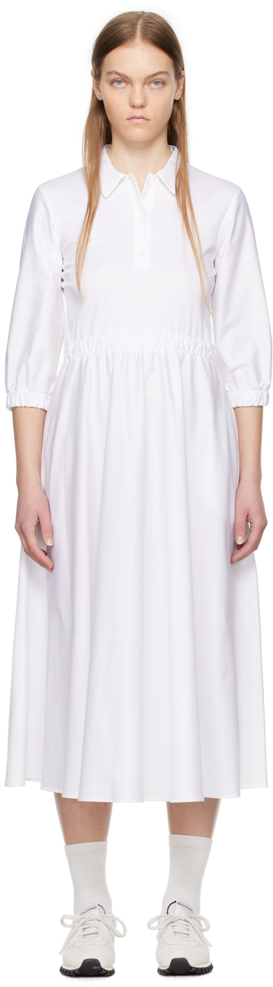 White Maggio Midi Dress