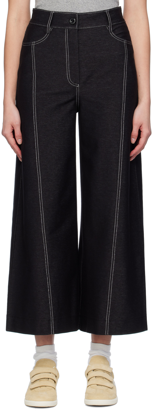 Black Foster Trousers