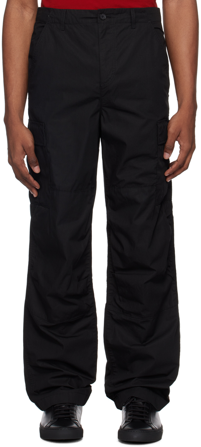 Black Lightweight Cargo Pants