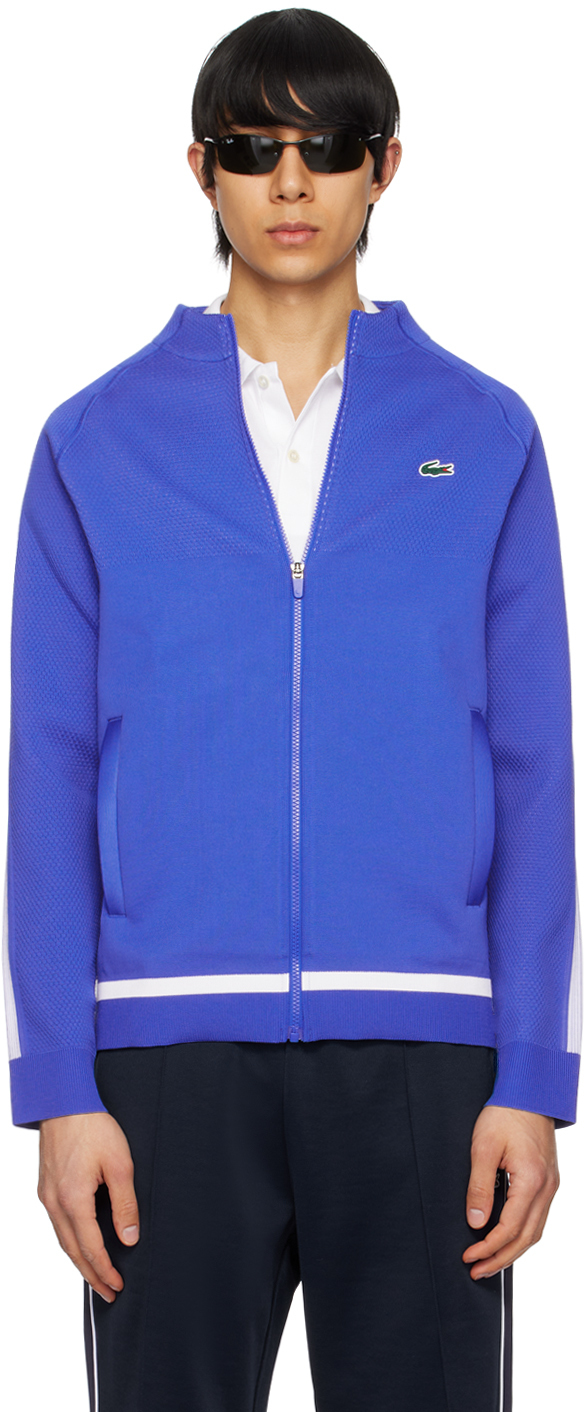 Lacoste Blue Novak Djokovic Edition Jacket In Ladigue
