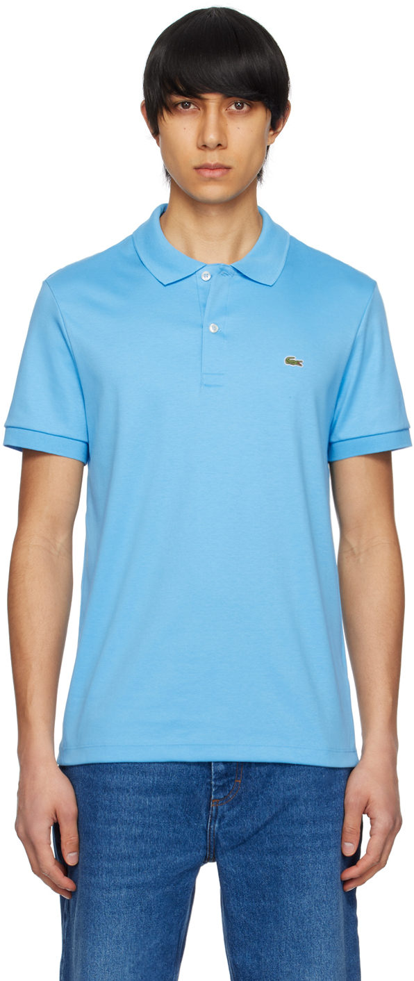 Lacoste Blue Regular-fit Polo