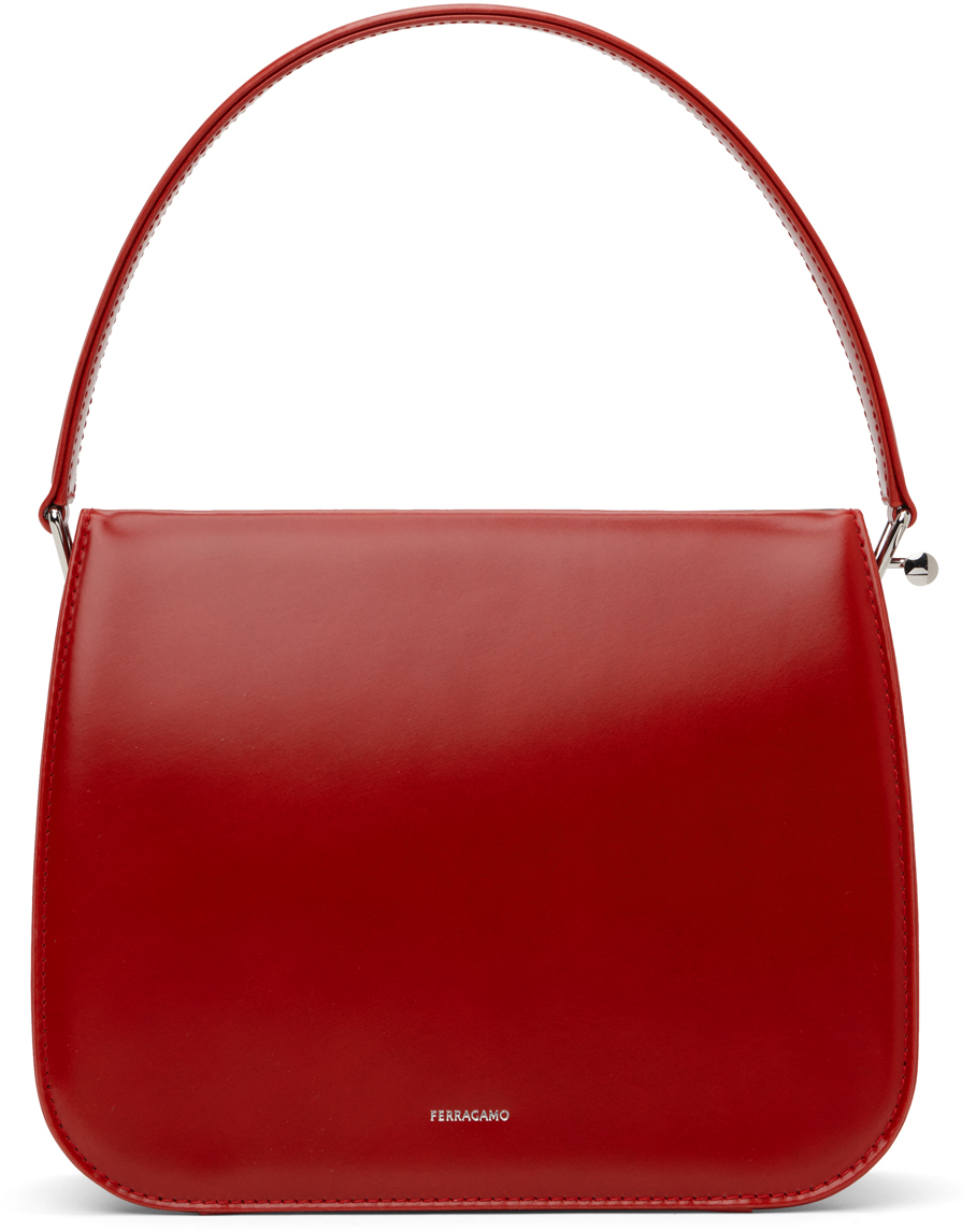 Red Small Framed Bag