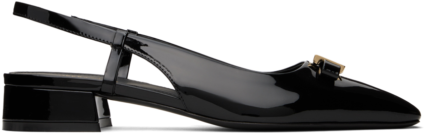 Black Marlina Heels