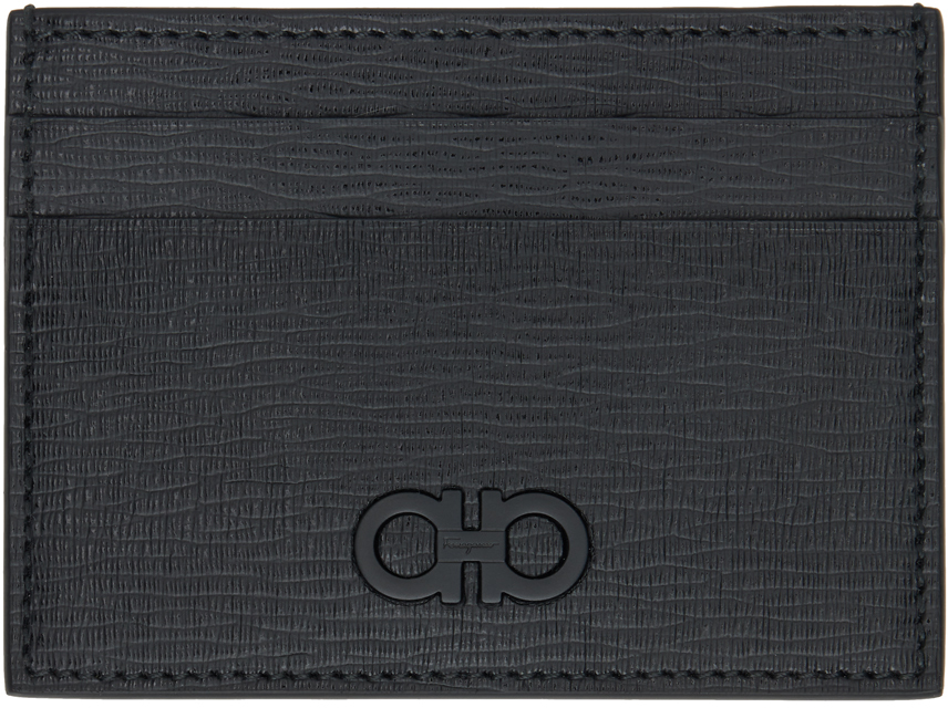 Black Gancini Credit Card Holder