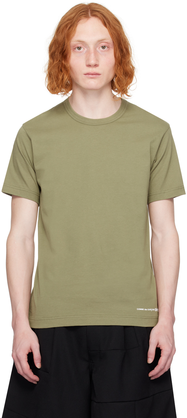 Khaki Printed T-Shirt