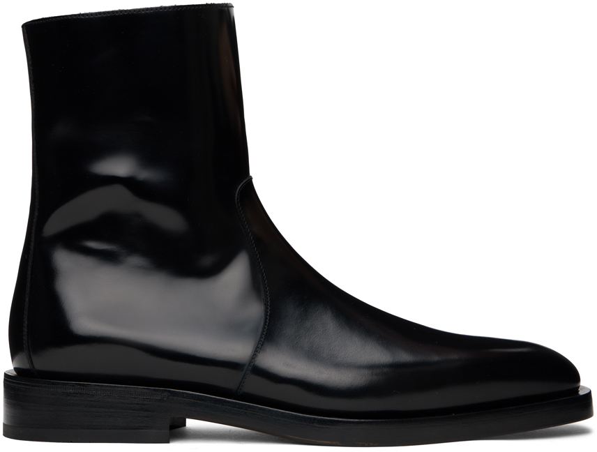 Black Ankle Chelsea Boots