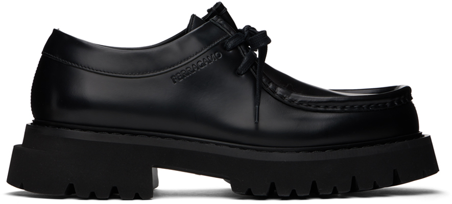 Black Lace Up Derbys