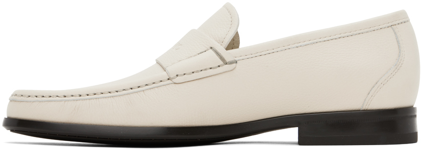 Ferragamo Dupont Loafer In Mascarpone