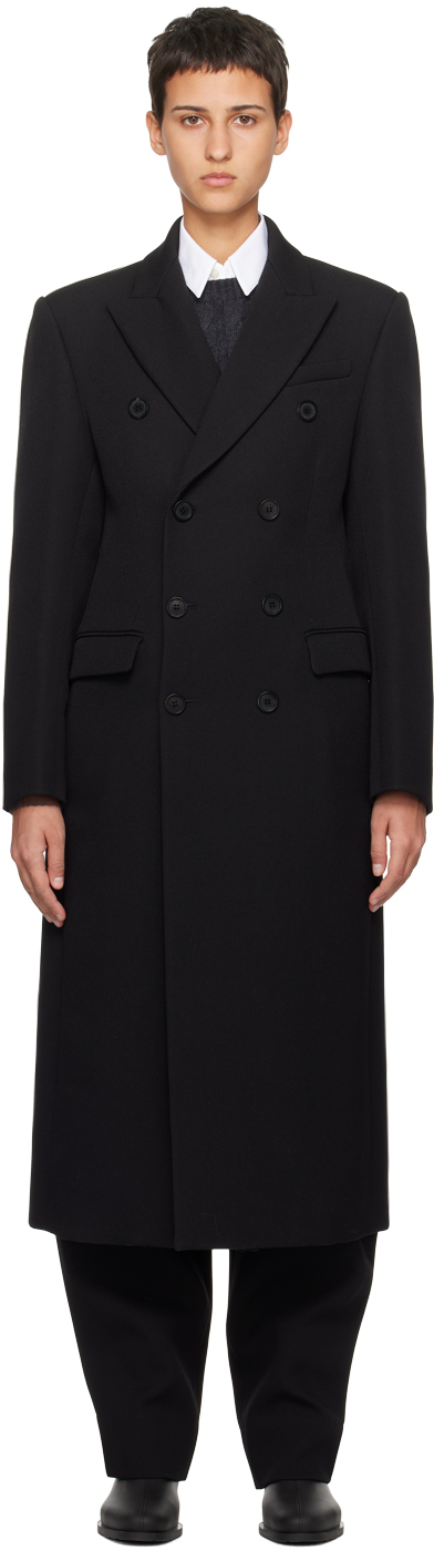 WARDROBE.NYC: Black Double-Breasted Coat