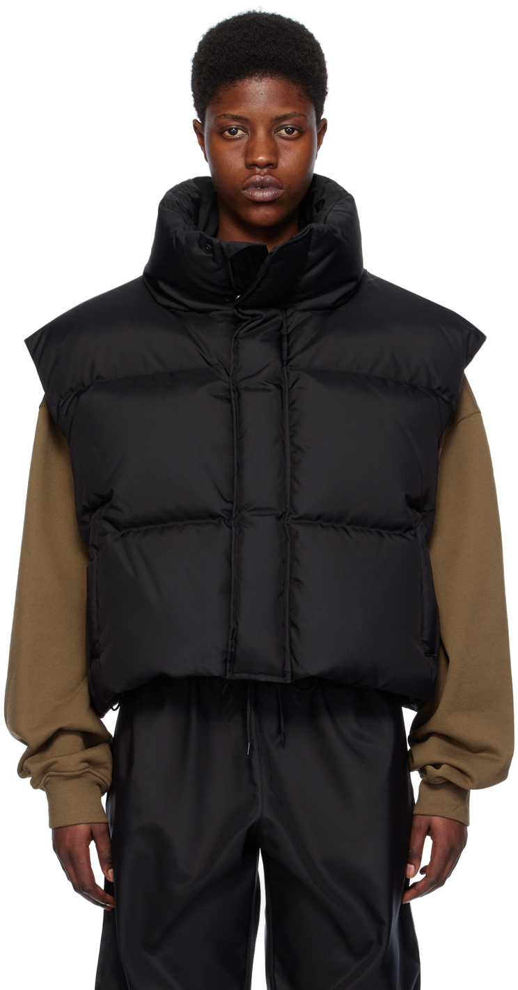 Shop Wardrobe.nyc Black Oversize Down Vest