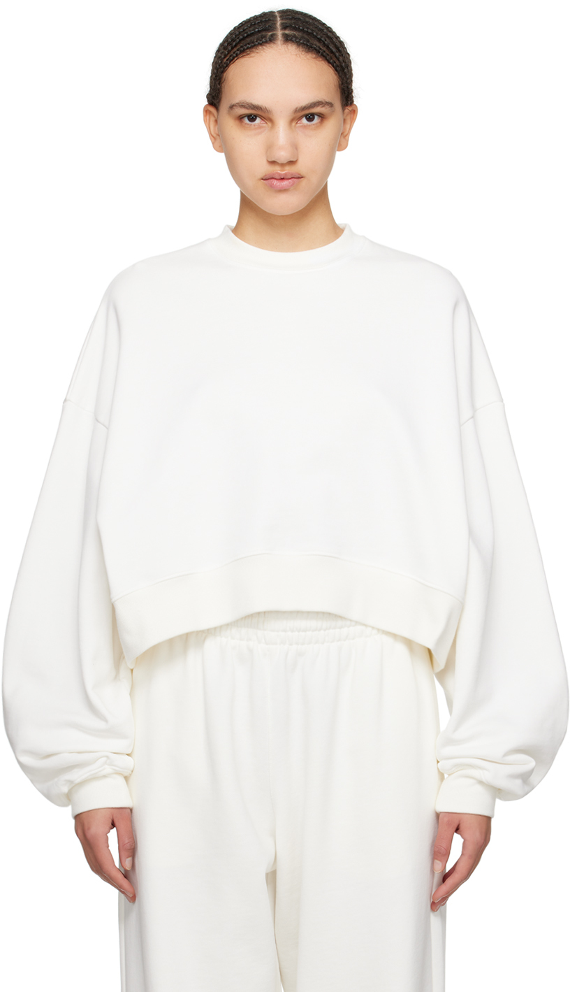 Off-White Hailey Bieber Edition HB Track Sweatshirt by WARDROBE.NYC on Sale