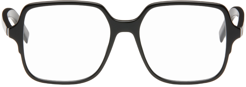 Givenchy Black Gv Day Glasses In 001 Shiny Black