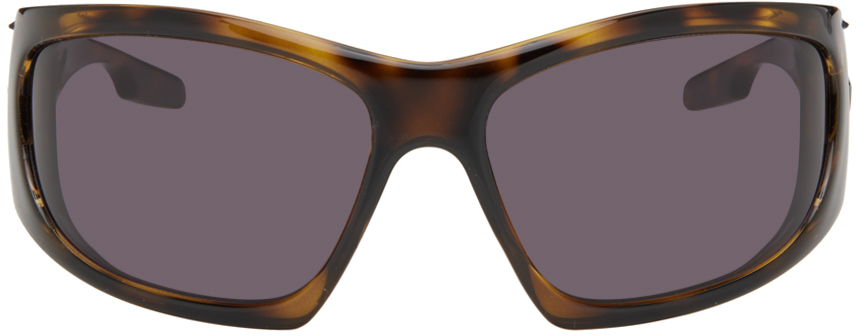 Givenchy Tortoiseshell Giv Cut Sunglasses In 56a Havana/other