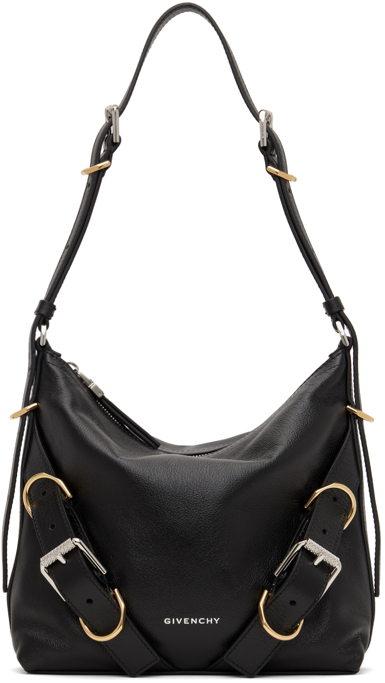 Givenchy: Black Voyou Crossbody Bag | SSENSE