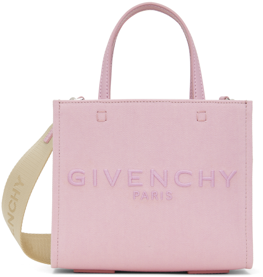 Givenchy Pink Mini G-Tote Shopping Bag