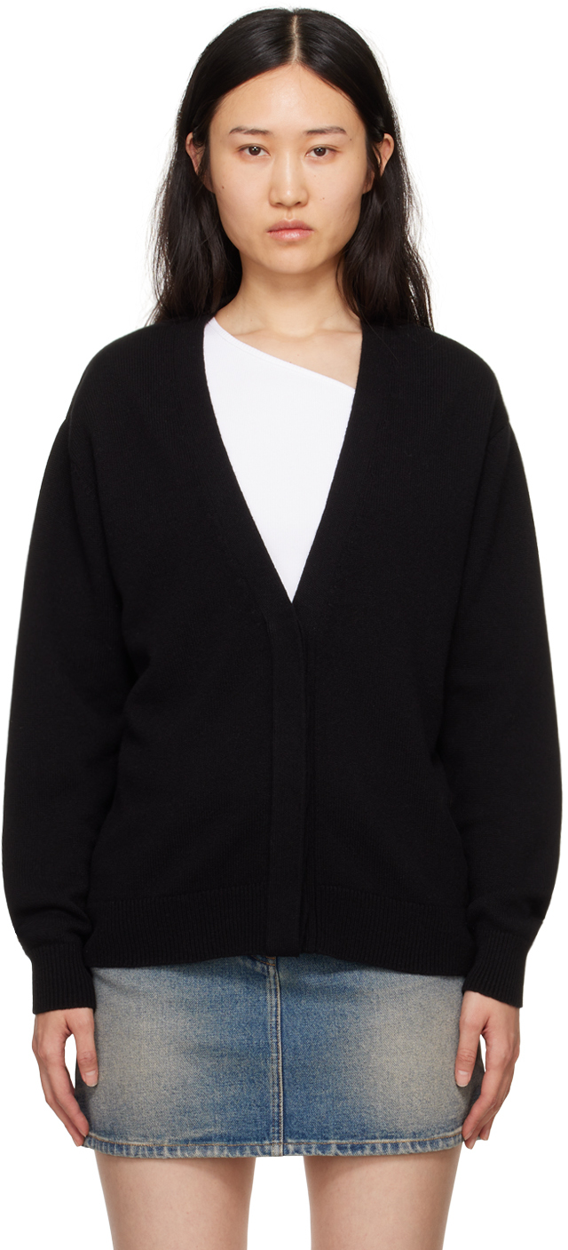 Givenchy: Black 4G Cardigan | SSENSE Canada