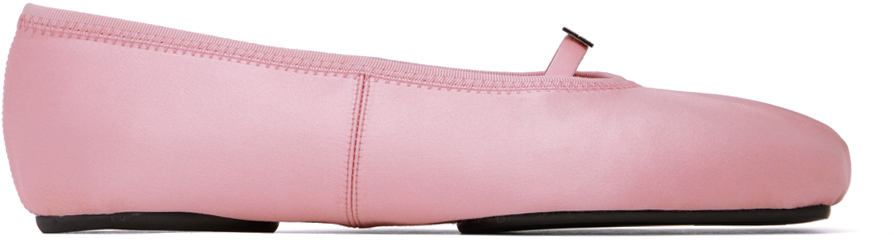 Shop Givenchy Pink Ballet Ballerina Flats In 656-old Pink
