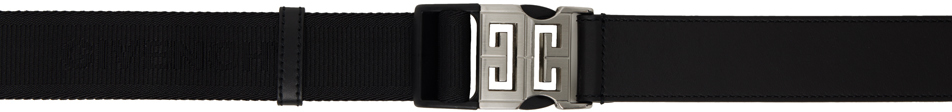 Black 4G Release Buckle Belt