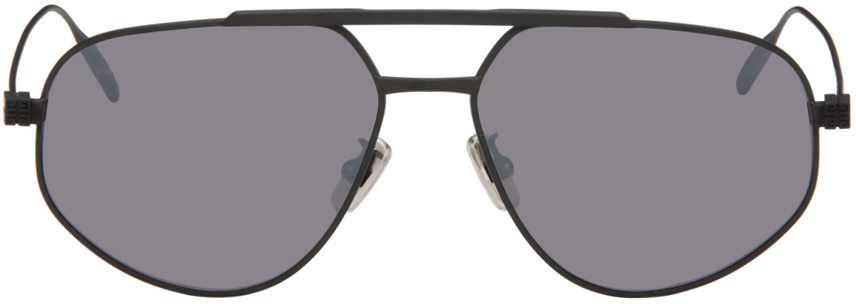 Givenchy Black Gv Speed Sunglasses In Matte Black/smoke Mi