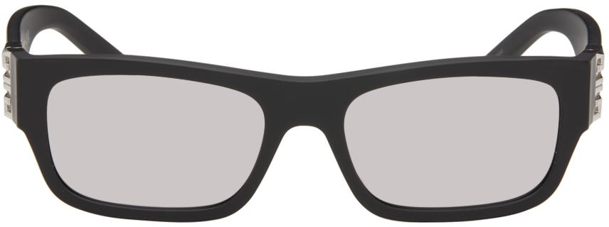 Givenchy Black 4g Sunglasses In Matte Black/smoke Mi