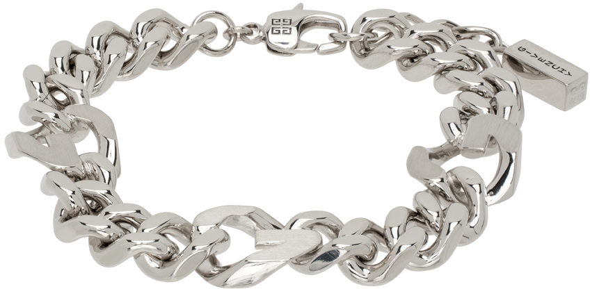 Silver G Chain Bracelet