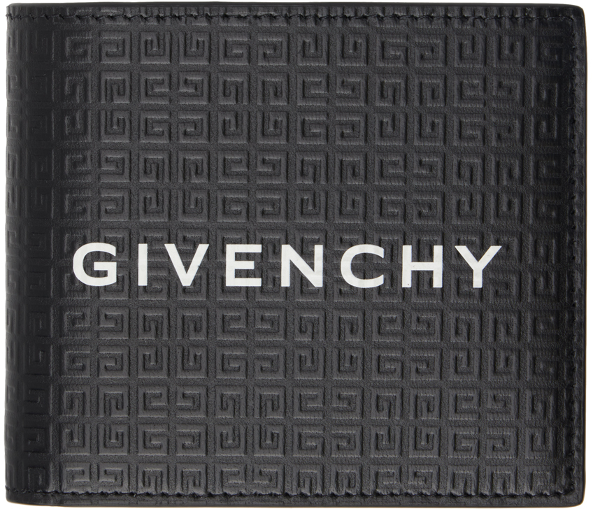 Shop Givenchy Black Micro 4g Wallet In 001-black