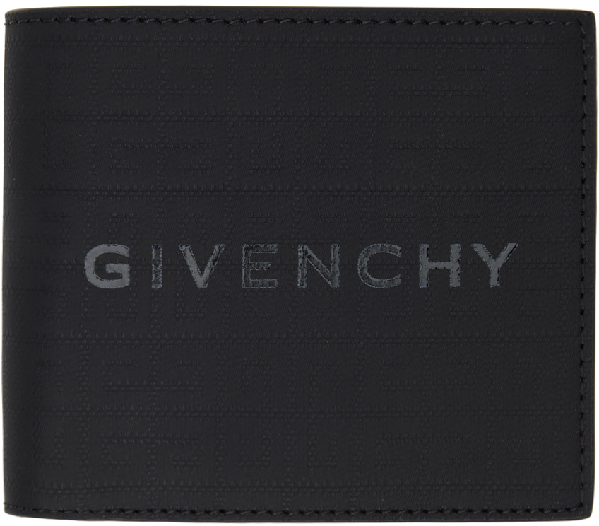Givenchy Black 4g Wallet In 001-black
