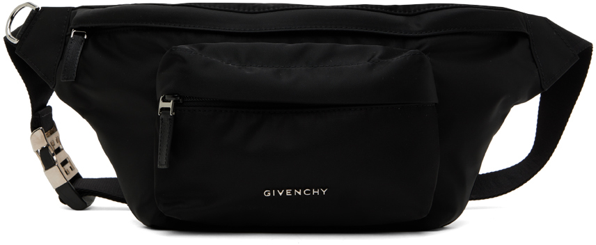 Givenchy Black Essential You Belt Bag In 001-black