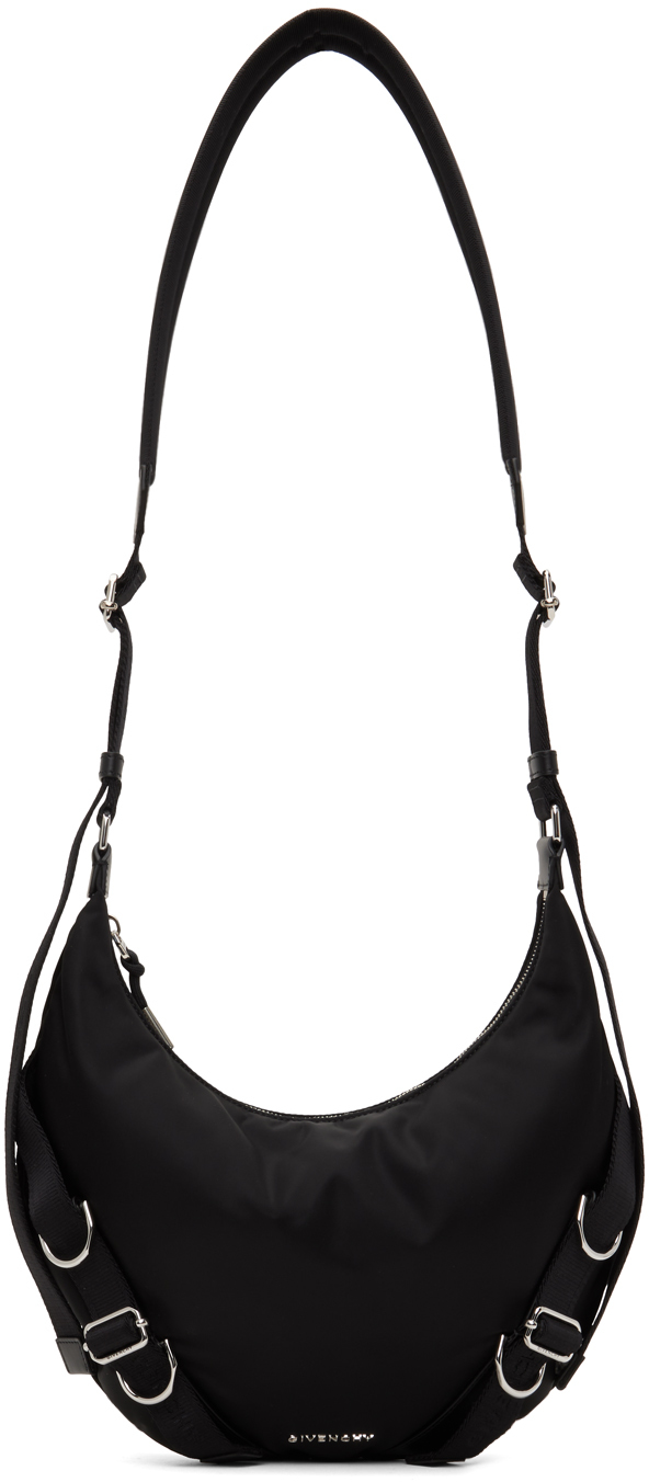 Givenchy Black Voyou Crossbody Bag In 001-black