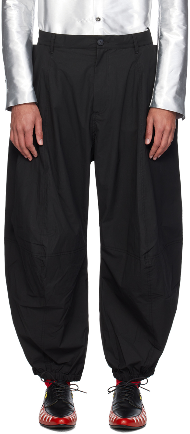 Shop Walter Van Beirendonck Black 3057 Cargo Pants In Cc24 Black