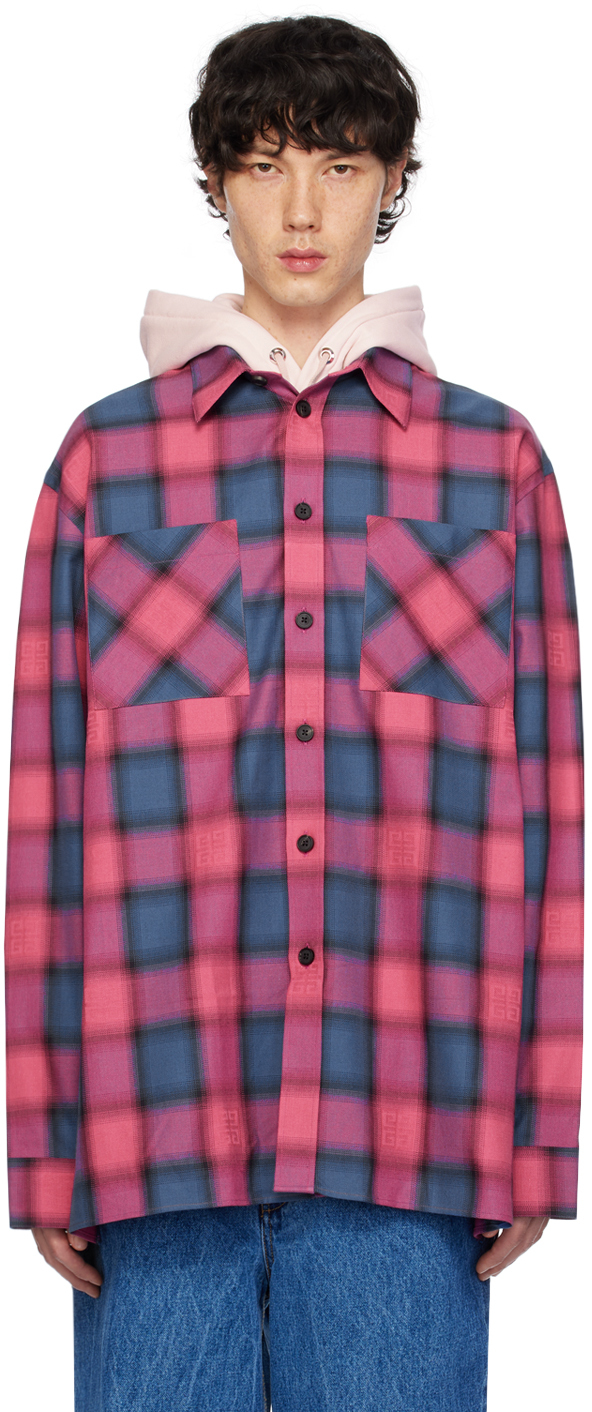 Blue & Pink Check Shirt