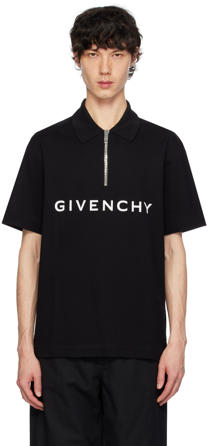 【非売品】GIVENCHY ポロシャツ（ブラック）トップス