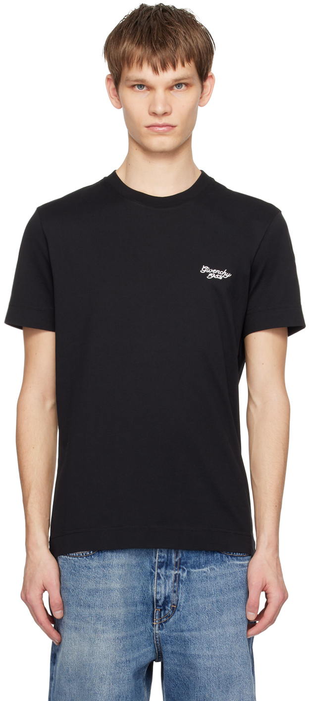 Black Slim-Fit T-shirt