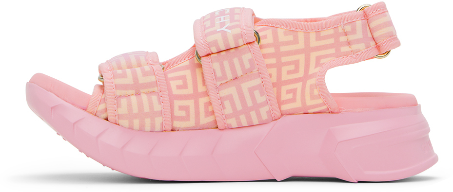 Givenchy Kids Pink Marshmallow Sandals In 44z Marshmallow