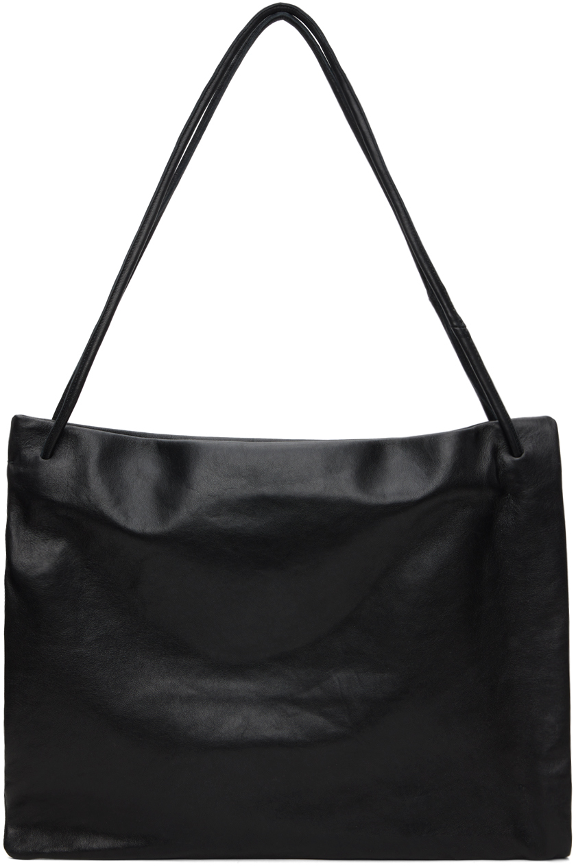 SSENSE Exclusive Black No.131 Gathered Crossed Bag by Gabriela Coll Garments  on Sale