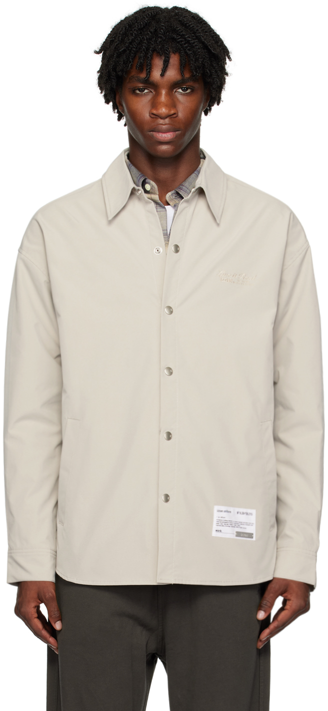 Beige Quilted Shirt