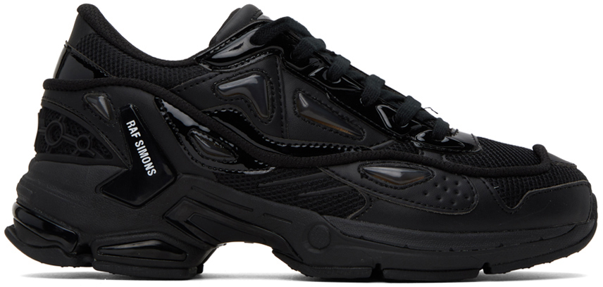 Raf Simons: Black Pharaxus Sneakers | SSENSE Canada