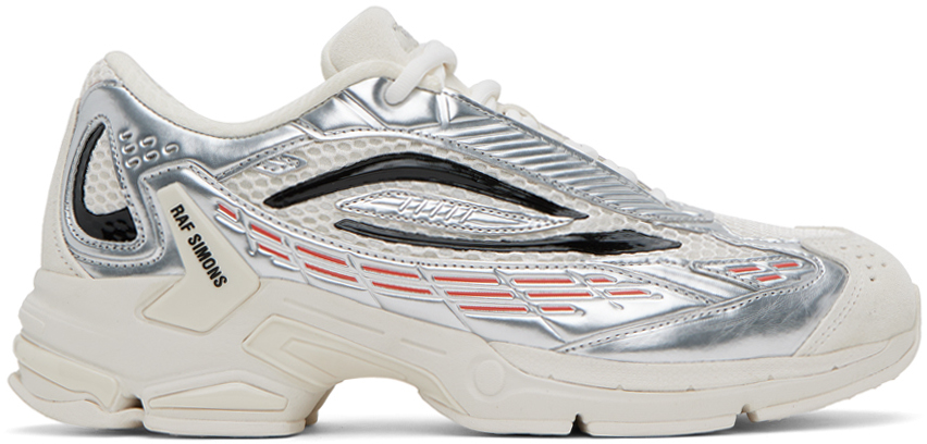 Silver & Off-White Ultrasceptre Sneakers