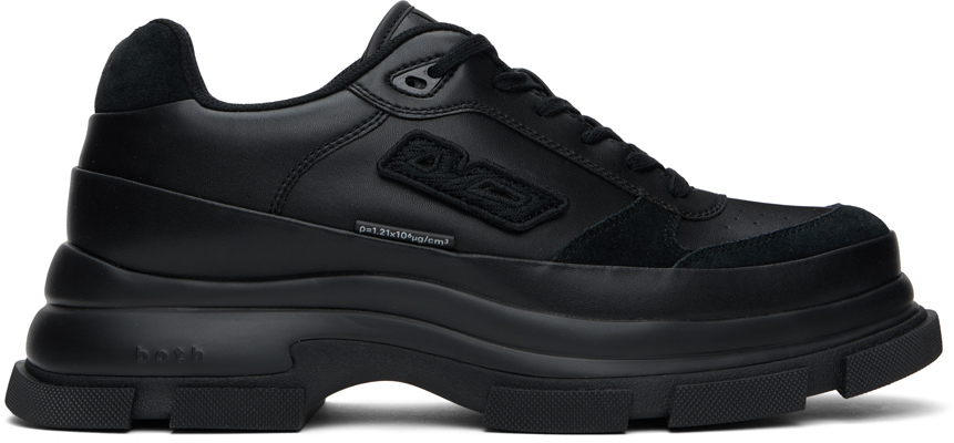 Both Black Gao Eva Velcro Patch Sneakers