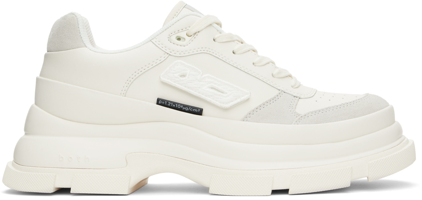 Both White Gao Eva Velcro Patch Sneakers