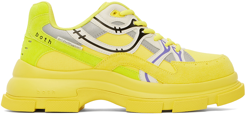 Shop Both Yellow Gao Eva Sneakers In Yellow/yellow