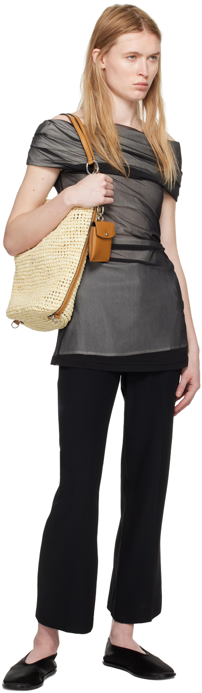 Proenza Schouler Magnetic Buckle Shoulder Bag In 103 Ivory