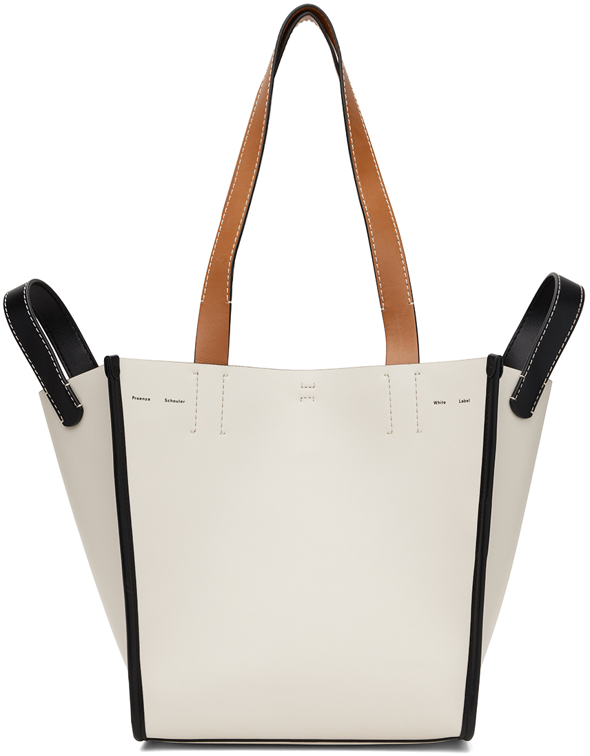 White Proenza Schouler White Label Large Mercer Tote by Proenza ...