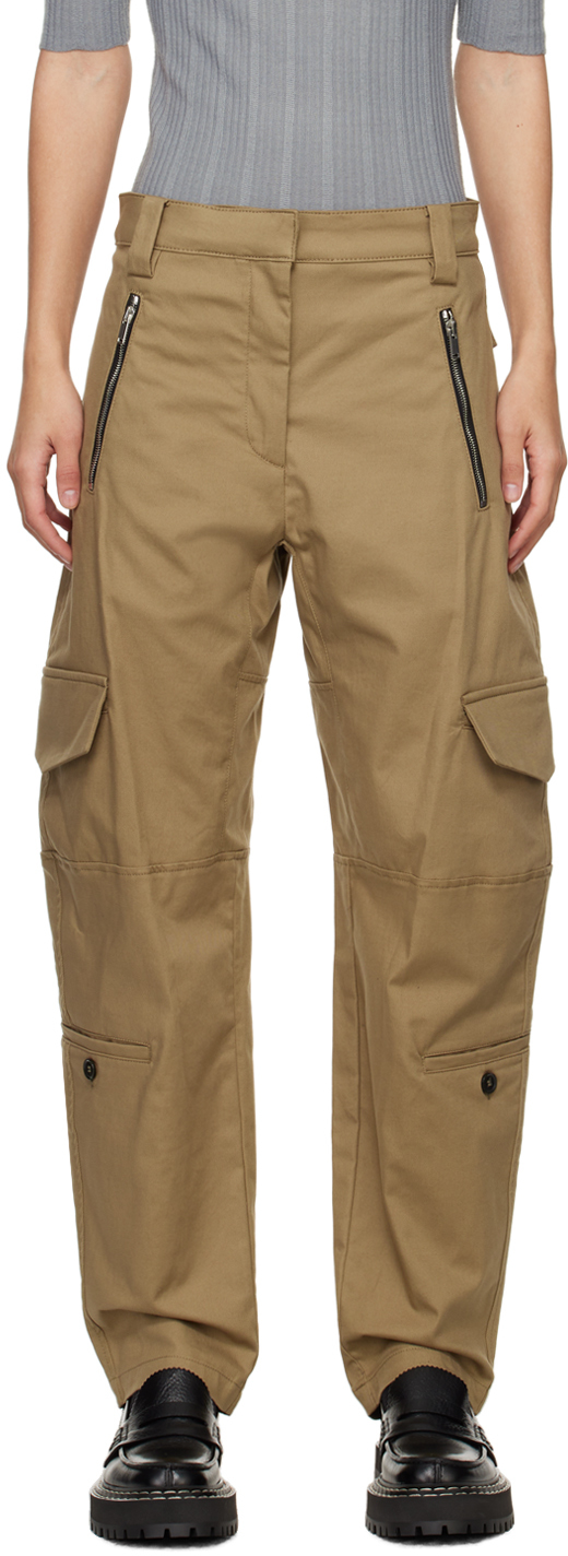 Khaki Jackson Cargo Pants