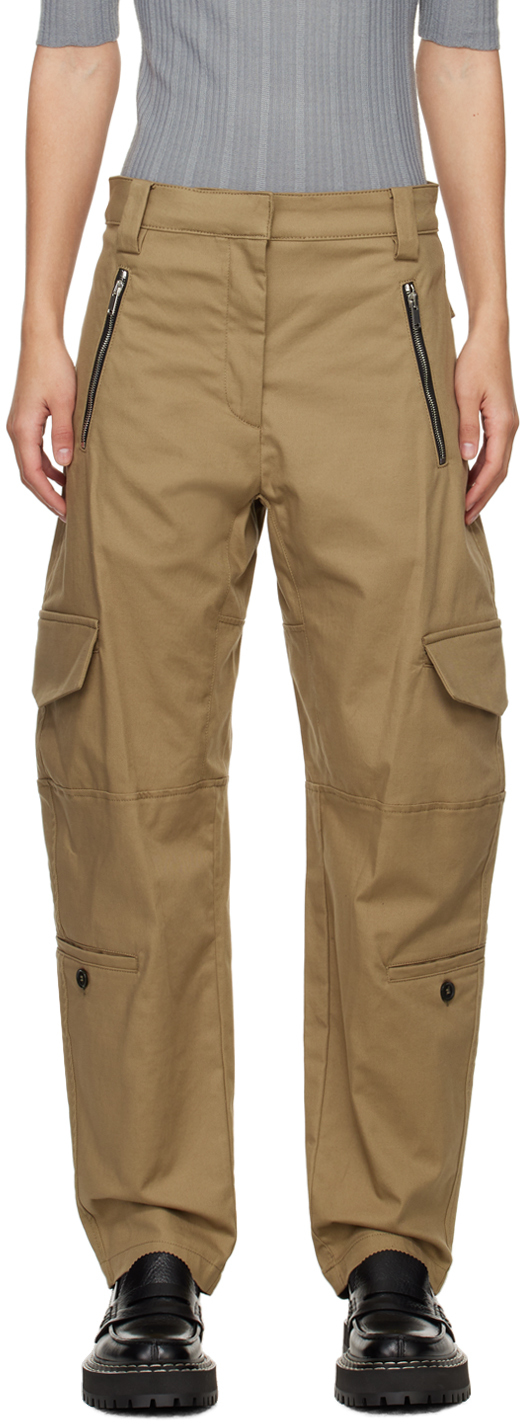 Proenza Schouler Khaki Jackson Cargo Pants SSENSE UK